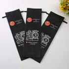 Custom printed aluminum foil laminated pouch plastic side gusset coffee bag with tin tie