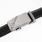 Factory cheap wholesale High quality fashion iron automatic ratchet men belt buckle in stock