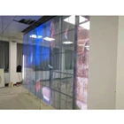 P3.91/P7.81/ HD Video Advertising LED Display Indoor Glass Transparent LED Screen