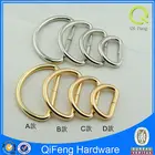 Bag Accessories Metal Iron Nickel Free Plating Iron D Ring for Handbags