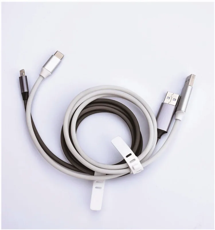 Micro Usb Type-C Magnetic Phone Cable LED Fast Charging Cable Mini Usb C Charge Cord Charging For Mobile - ANKUX.COM