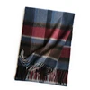 2019 High Quality Classic Winter Style Fashion 100% Cashmere Scarf Men