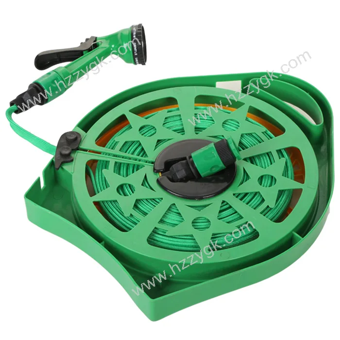 50ft Roll Flat Hose Reel/flexible Garden Hose Pipe/15 Metre Zhejiang