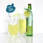 China Custom Transparent Pouch With Spout Bag For Juice Drinking Packaging