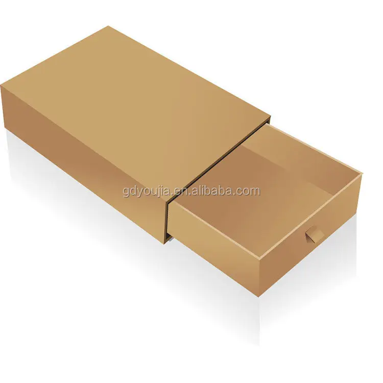 custom paper drawer design jewelry packaging gift slide box