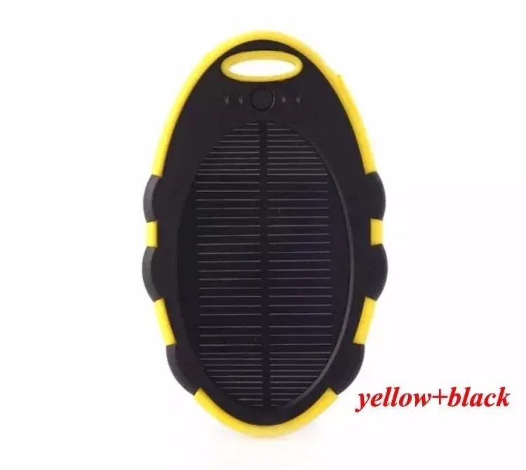 Custom Logo Waterproof Portable Solar Power Bank with LED Light for Chiarging for Xiaomi - ANKUX.COM