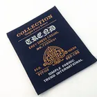Eco-friendly Branded Jeans Name Label Made In China High Quality Branded Jeans Soft Main Labels/neck Labels