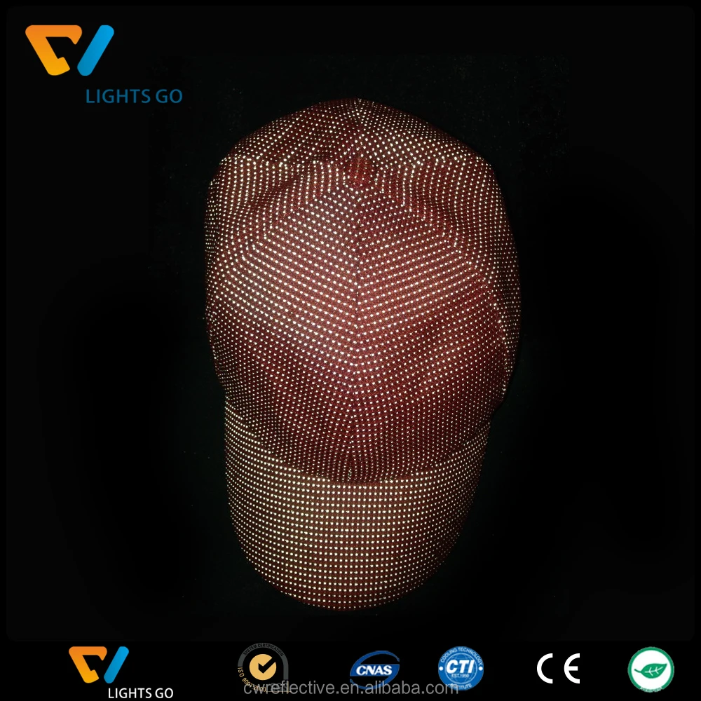 Reflective weaving filament thread