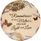 Resin Garden Decorative Painted Butterfly Pet Memorial Stone