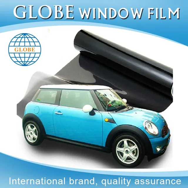 1.52*30 m car sunroof sticker cam filmi serbest mi black car window tint for sale
