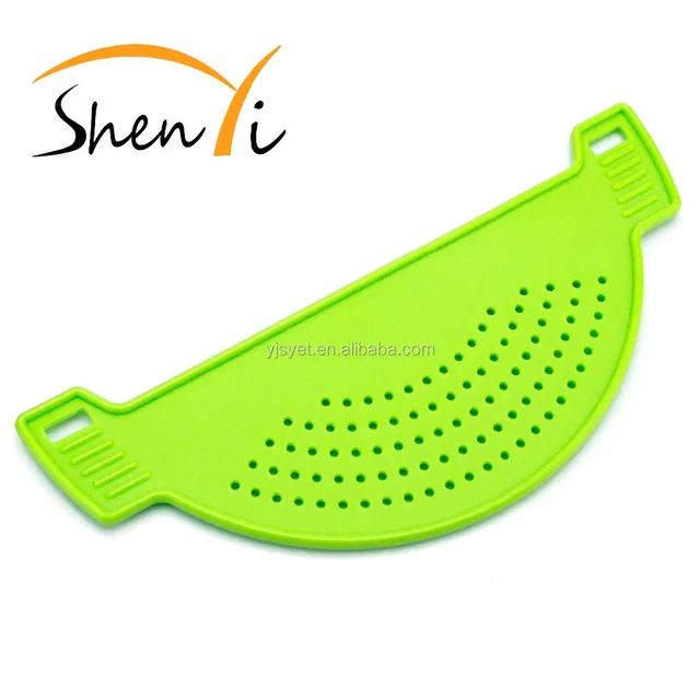 plastic pasta strainer pot strainer colander easy draining fits