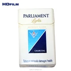 Cigarette Package Printing Green Matte Hot Stamping Leather Holographic Marble Gold Foil