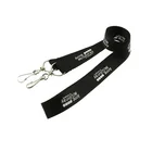 2019 Promotion custom neck strap parts silk screen lanyard