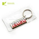 Wholesale most popular custom shinning gold color metal split keyring torch