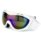 Custom Brand clear 2018 Winter Rubber Frame Snow interchangeable lenses Safty ski goggles
