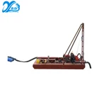 Portable small river dredging sand pumping machine