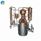 アルコール蒸留プロセス grappa ブランデージン蒸留器蒸留所 300l alambique cobre 蒸留キット蒸留所
