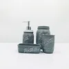 China Suppliers New Household Products Cement Concrete Bath Accessories Sets