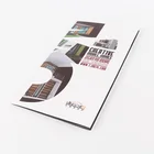 China bulk a4 a5 folded advertising flyer cheap printing