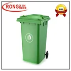 120 liter foot pedal outdoor street mobile plastic garbage bin