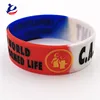 Custom logo fat silicone wristband,rubber debossed wrist bands
