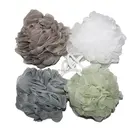 Hot Sell Bath Sponge Mesh Pouf Bath loofah Shower Puff Bath Sponge