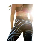 Gym Clothes Fitness Bottom Sports Pants Printing Women Yoga Pants/Leggings