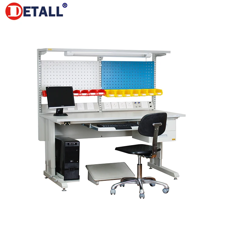 Detall Adjustable Esd Work Bench For Electronics Buy Adjustable Esd