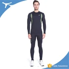 Top quality custom brand gym fitness clothing men dry fit compression sport wear