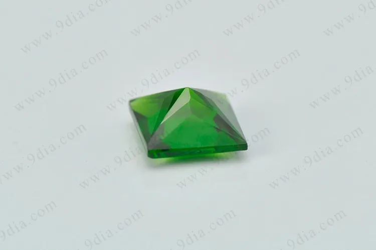High Quality Natural Brazil 4.5*4.5 Octagon Loose Gemstone Chrome Diopside Natural