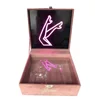 Battery powered Luminous packaging box, LED panel for packing box, perfume box with Automatic on-off luminous logo