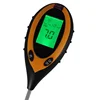 4 in 1 LCD Digital Soil PH Meter Test PH Temp Sunlight Moisture