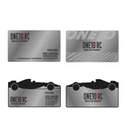 China wholesale custom souvenir brushed stainless steel labels metal business card