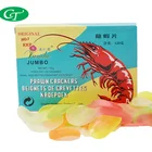 Dried Prawn Crackers Seafood fried Snack 120g Colorful Uncooked