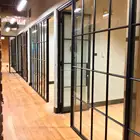 French door with fixed or awning windows