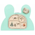 Good Quality Sell Well 100% Food Grade Baby Kids Silicone Table Placemat Plate