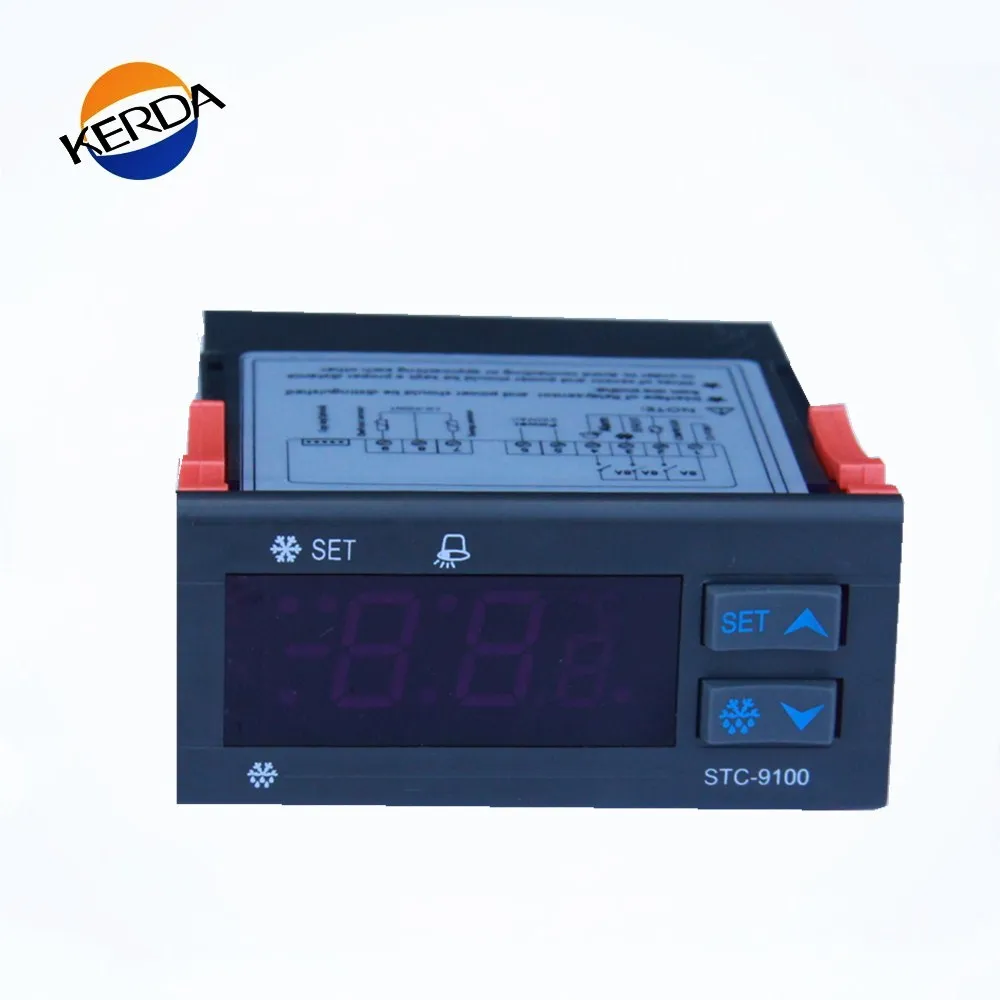 KT-9100 электронный контроллер температуры микрокомпьютер цифровой контроллер температуры