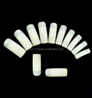 2016 new style french false Acrylic artifical half cover thin nail tips