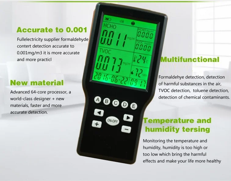 gas alarm detector formaldehyde price smoke detector fashion design