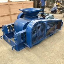 Low investment & high reliability 2-roller crusher for making sand