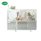 USN-350 Fully Auto Coffee Box Film Packing Machine with Tear Tape
