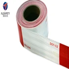AC200 safety white and red reflective sticker conspicuity marking tape for trucks