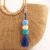 Boho Tassel Charm Women Handbag Wallet Accessories Key Chain