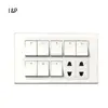 8+2 Wall switch SOCKET 4/6/8/10 GANG SWITCH