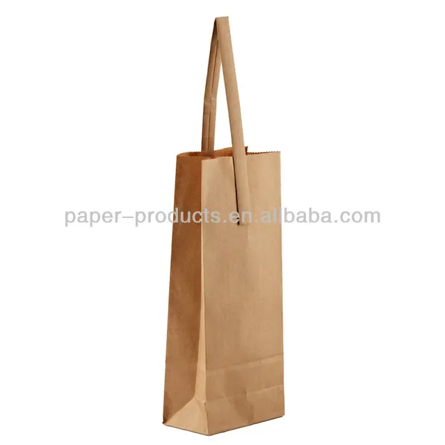 dongguan kraft paper gift bag for wine packaging from china