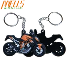 Classic 3D Simulation Model Motorcycle Motorbike Custom PVC Key Chain