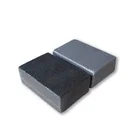 Foam glass pumice stone BBQ grill clear glass block
