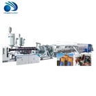 PVC Pipe Production Line Twin Screw Extruding Automatic Plastic Syphon Tube Pipe Production Line Making Machine