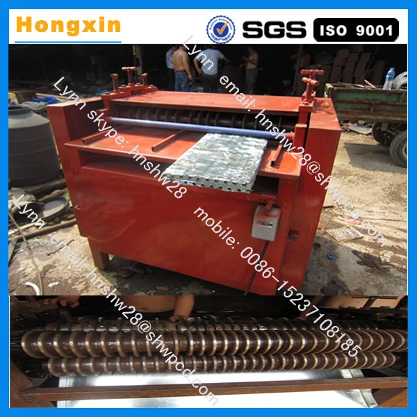 air conditioning radiator crusher and separator machine .jpg
