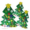 Xmas Home Door Decoration Children DIY Handmade Ornament Hanging Wall Decor Felt Christmas Tree